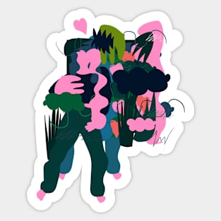 Big hug Sticker